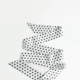 Dot Skinny Scarf - Greige Goods