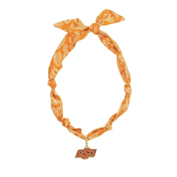OSU Logo Bandana Scarf Necklace