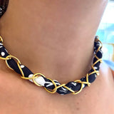 Luxe Chain Scarf Necklace