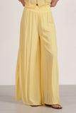 Embroidered Wide Leg Pants