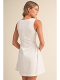 Woven Mini Dress