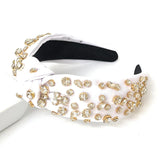 Sarah Jeweled Headband - Greige Goods