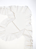 Ruffle Knit Baby Blanket