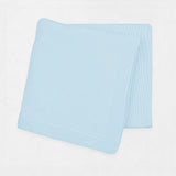 Flat Knit Baby Blanket
