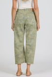 The Lasso Barrel Jean - Greige Goods