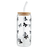 Bow Glass Tumbler - Greige Goods