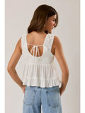 V-Neck Lace Top