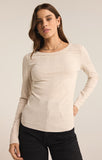 Variegated Layer Top - Greige Goods
