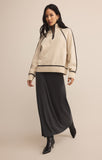 Alps Half Zip Sweater - Greige Goods