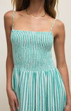 Bayside striped Midi Dress - Greige Goods