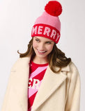 Merry Beanie w/ Pearls