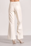 HIgh Waist Vegan Leather Pants - Greige Goods