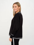 Kellie Stitched Top - Greige Goods