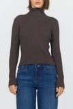 Arlen Long Sleeve High Neck Top