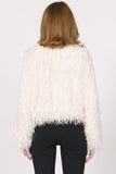 Rosalind Fringe Jacket - Greige Goods