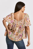 Love Floral Blouse - Greige Goods