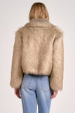 Faux Fur Jacket - Greige Goods