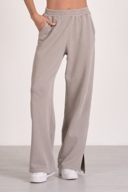 Wide Leg Drawstring Pants - Greige Goods