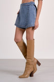 Denim Skort - Greige Goods