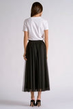 Midnight Tulle Midi Skirt