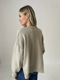 Jane Oversized Cardigan - Greige Goods