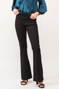 Rosa Black Flare Jeans - Greige Goods