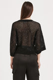 Rosalia Metallic Sweater - Greige Goods