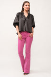 Anais Satin Blouse - Greige Goods