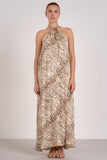 Sara Maxi Halter - Greige Goods