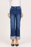 The Holly Cuff Jean - Greige Goods