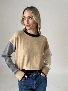 Preston Crewneck Sweater - Greige Goods