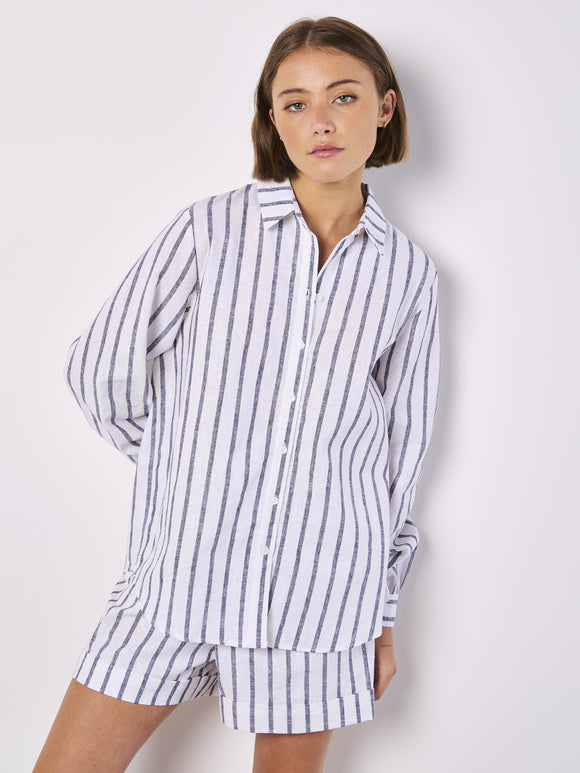 Striped Linen Shirt