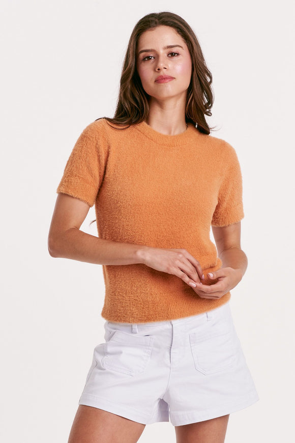 Solana Sweater Top - Greige Goods
