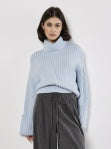 Chunky Knit Roll Neck Sweater