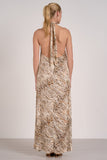 Sara Maxi Halter - Greige Goods