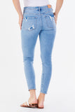 Turkish Sea Gisele Skinny Jean - Greige Goods