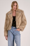 Faux Fur Jacket - Greige Goods