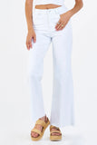 Fiona Wide Leg Jean - Greige Goods