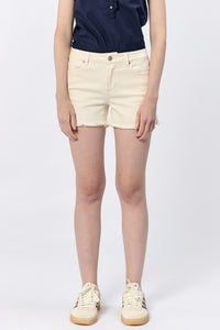 Gigi Wheat Shorts - Greige Goods