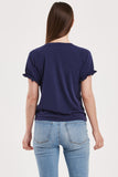Janara Cuff Sleeve Blouse - Greige Goods