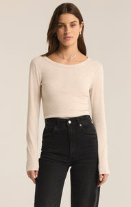 Variegated Layer Top - Greige Goods