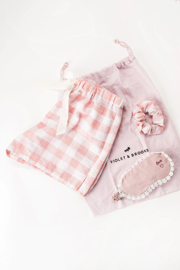 Phoebe Pajama Party Set - Greige Goods