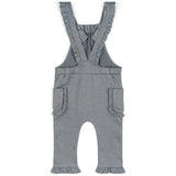 Greige Baby Ruffle Denim Overall - Greige Goods
