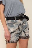 Crochet Beaded Belt - Greige Goods