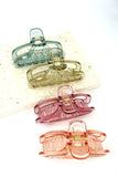 Transparent Claw Clip - Greige Goods