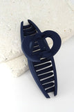 Twisted Matte Hair Clip - Greige Goods