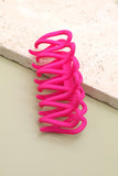Rubber Matte Claw Clip - Greige Goods