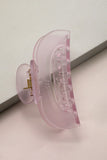 Large Translucent Claw Clip - Greige Goods