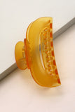 Large Translucent Claw Clip - Greige Goods