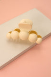 Jumbo Bubbly Claw Clip - Greige Goods